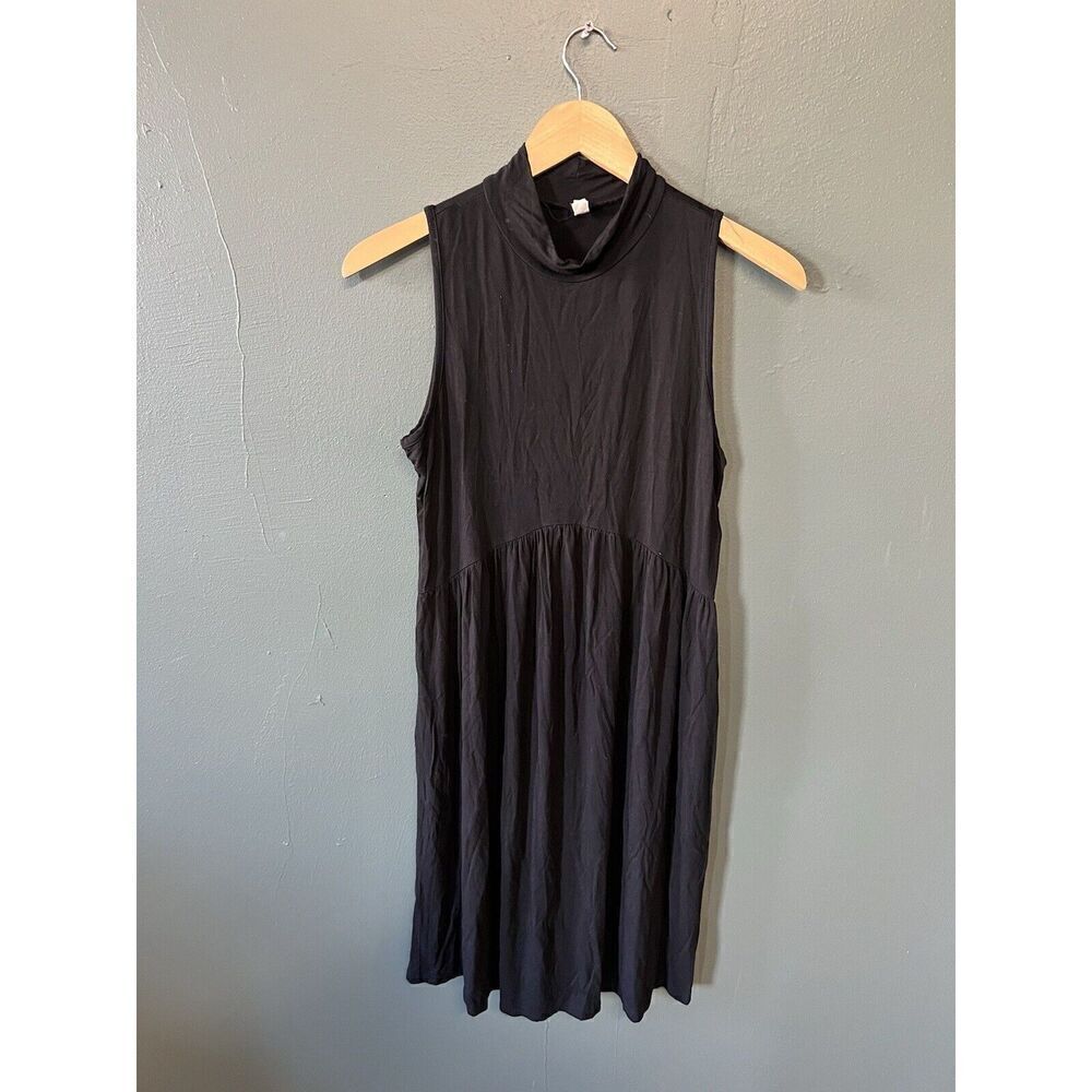 Pinkblush Womens Black Sleeveless Long Maternity Dress Size Small